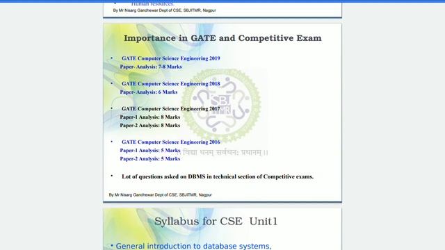 D1 Orientation of DBMS смотреть онлайн