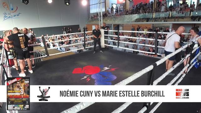 Noémie Cuny vs Marie Estelle Burchill CRISTAL BOXING EVENT 5 смотреть онлайн