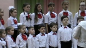 Хор младших классов музыкального отделения, муз. А. Аренского, сл. А. Майкова "Спи, дитя мое, усни"