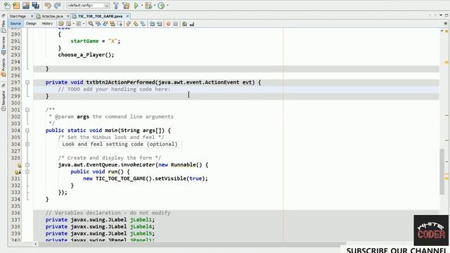 How to Create Tic Tac Toe Game in ||JAVA|| ||NET-BEAN'S|| |GUI| ||Full Video|| with Source Code