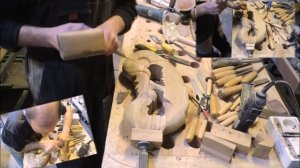 Резные ножки для журнального стола из массива дуба . Авторская мебель на заказ