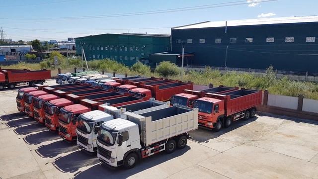 Отгрузка самосвалов Howo смотреть онлайн