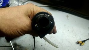 Самодельная ручка "газа" для электромотоцикла!