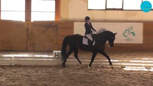 Толеген Линара и Rebel, предварительный приз B "дети", Кубок РК по выездке, 14-04-2023.