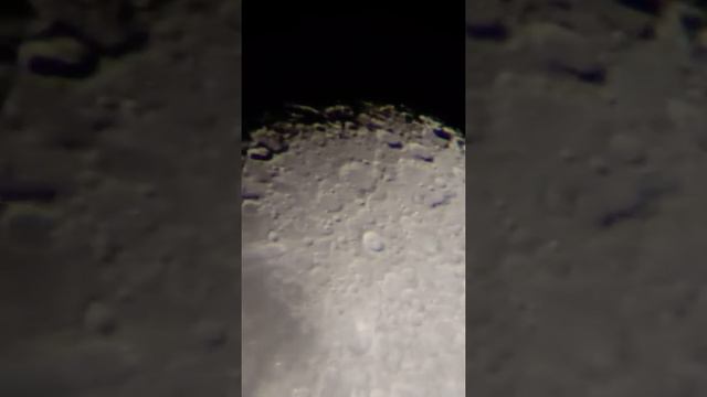 Moon - By Telescope handmade 93/800 mm смотреть онлайн