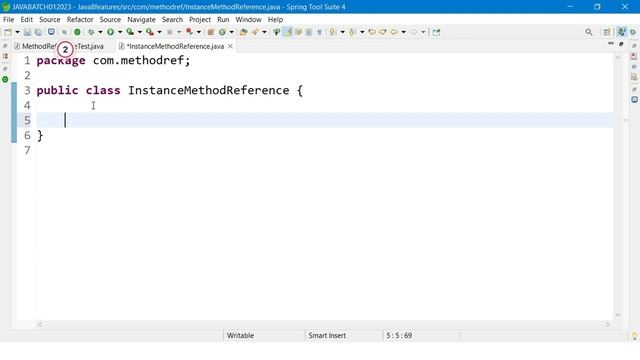 Method reference in java 8 features