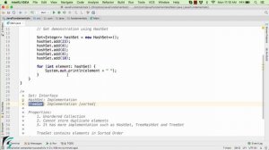 Java Set, HashSet and TreeSet (Java Unordered Collections) #10.2