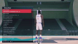 NBA 2K24 (PS5) Adidas Harden Vol.8 New Update shoe !!!