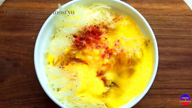 Вкусные оладьи из сырого картофеля. Быстрый рецепт  хрустящих оладьев Gotovim s uverennost'yu
