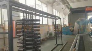 Испытание ткацкого основовязального станка для производства затеняющей сетки шириной 9м new