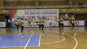 Команда "Эксвайз" г. Ижевск. Аэробика. Юноши, девушки. Финал. 28.04.19