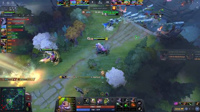 OG.ANA PUDGE WITH 32K GOLD LEAD - DOTA 2 7.30 PRO GAMEPLAY смотреть онлайн