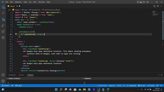 ?? ReactJS Tutorial for Beginners #57 || How to open modal dialog || Ujjwal Technical Tips смотреть онлайн