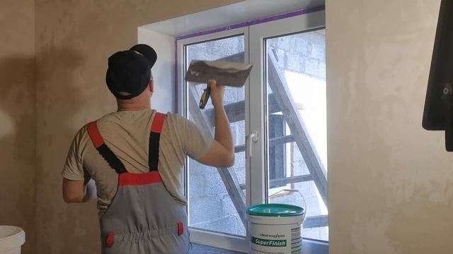 Шпатлёвка откосов под покраску ! ВСЁ ЧТО НУЖНО ЗНАТЬ! смотреть онлайн