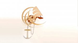 Кинетическая скульптура Регата