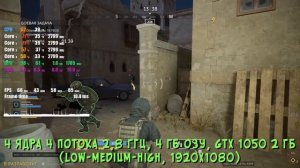 Тест Калибр на слабом ПК