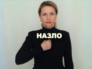 ЖЕСТОВЫЙ ЯЗЫК. СЛОВАРЬ. Назло