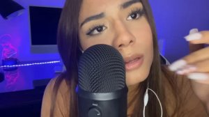 ASMR ESPAÑOL / MOUTH SOUNDS INTENSOS + SPIT PAINTING + VISUALES (relax)