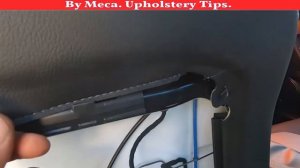 Upholstery Tips How to Remove Mercedes C250 Headrest