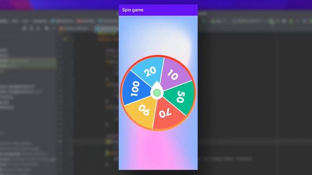 Making a spin game app using android studio & JAVA
