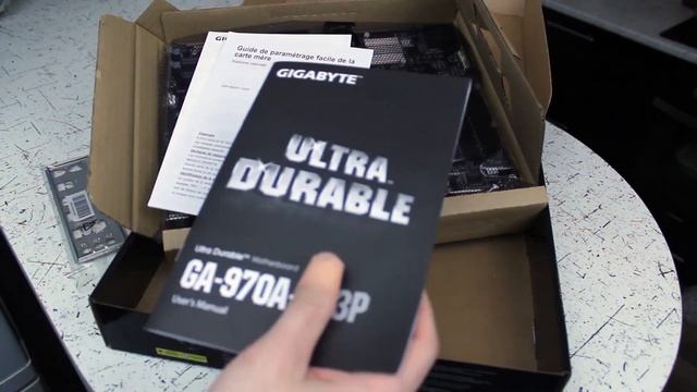 Материнская плата Gigabyte GA-970A DS3P из Rozetka. Распаковка смотреть онлайн