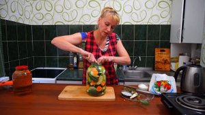 Ассорти на зиму из овощей с яблоками! Простой рецепт заготовки!