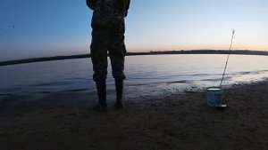 Ночная рыбалка на реке Волга! Остров Сарпинский!