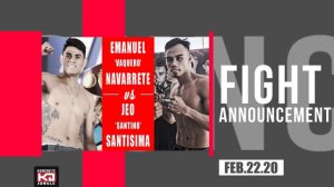 Emanuel Navarrete vs Jeo Santisima | Official For February