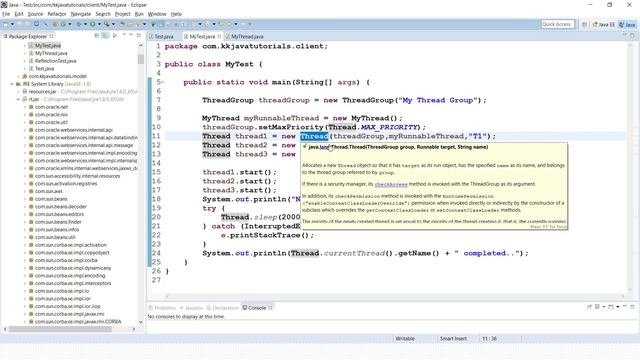 What is the purpose of ThreadGroup in Java ? || Java MultiThreading Interview Question