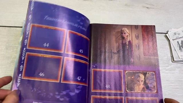 Журнал Panini Холодное сердце с наклейками смотреть онлайн