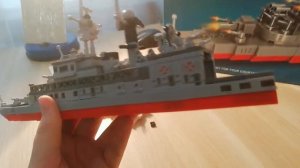 обзор лего военного корабля