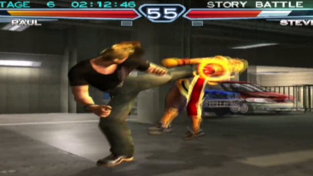 Tekken 4 (PS2) Paul story Gameplay Walktrough смотреть онлайн