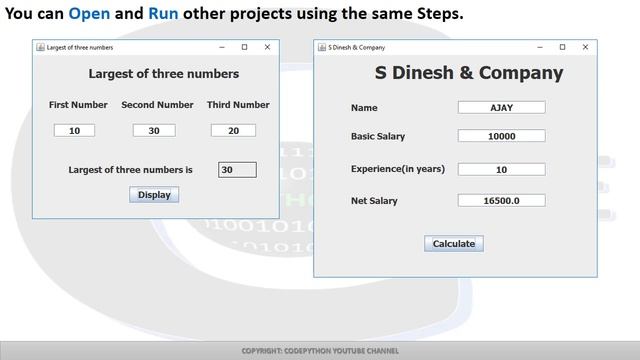 How to Open and Run JAVA Project смотреть онлайн