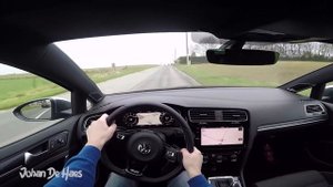 2018 VW Golf R VS VW Golf GTI POV test drive