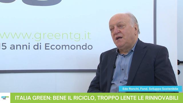 Italia, riciclo ok, lente rinnovabili - E. Ronchi, Fond. Sviluppo Sostenibile | GreenTG@ECOMONDO202 смотреть онлайн