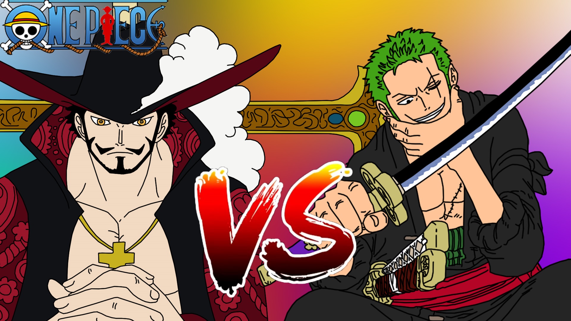 Былые Битвы | Зоро против Михока, битва при Барати | One Piece