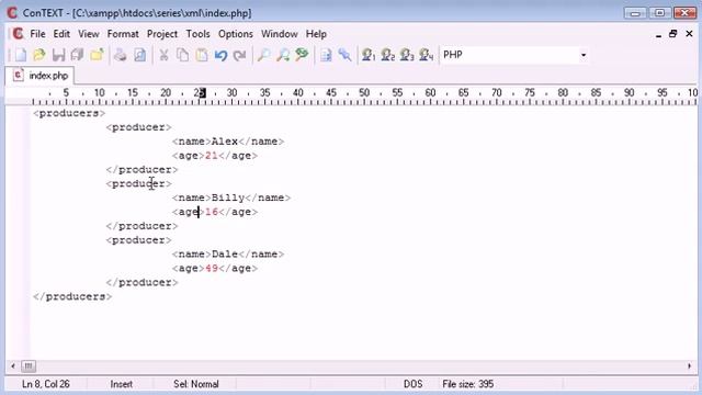 Beginner PHP Tutorial  104 - An Introduction to XML