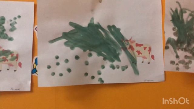 Шедевры из детского сада. Дочь художницей растёт. Мир глазами детей. Рисуют дети. Пальчиковые краск смотреть онлайн