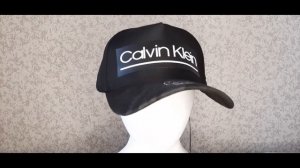 Кепка calvin klein чёрная