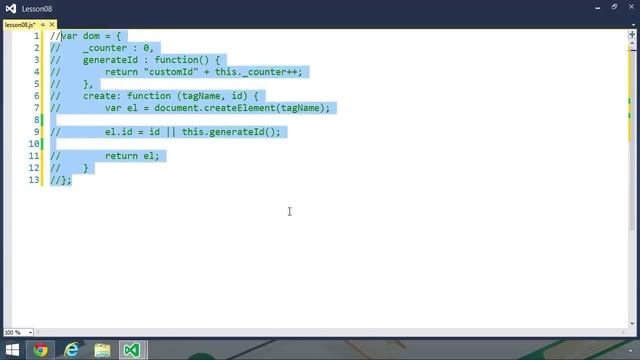 04 Modules: 01 The Basic Module Pattern
