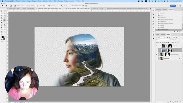 Mélanger deux images - Tuto Photoshop Facile смотреть онлайн