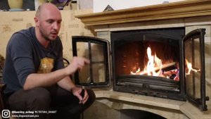 Камин открытый или закрытый? Топка Invicta Double Porte 700. 5 лет эксплуатации