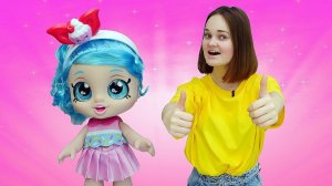 KINDI KIDS куклы: веселые игры для девочек. Как накормить все игрушки?