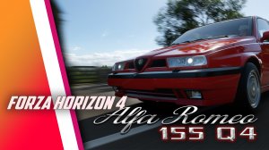 Forza Horizon 4. Alfa Romeo 155 Q4. Free driving gameplay