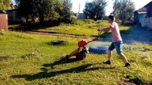 самодельная газонокосилка из бензопилы