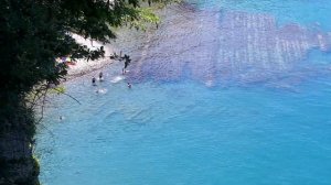 Скала Киселёва, почти упал.