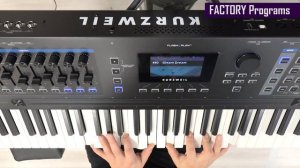 Kurzweil K2700: Factory Presets Demo (Sound Only)