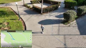 DJI mini 4 pro тестируем режим Active Track