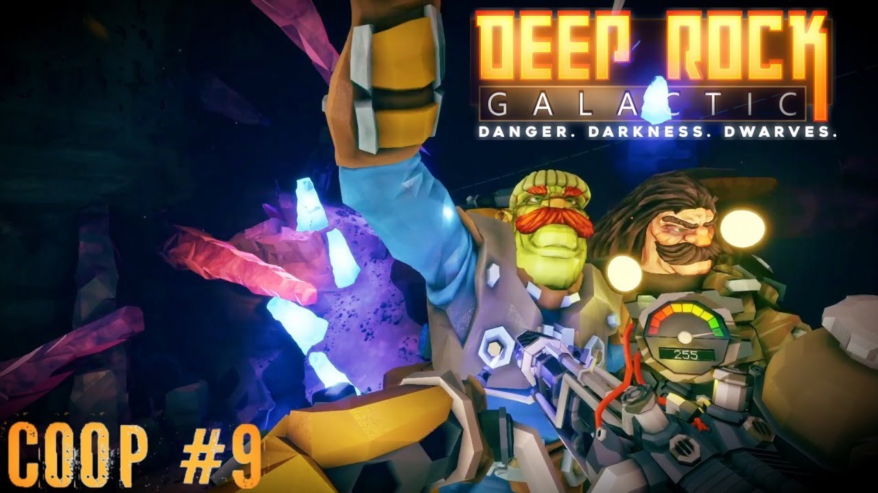 Чильня Бурильня Deep Rock Galactic прохождение кооператив стрим запись часть #9