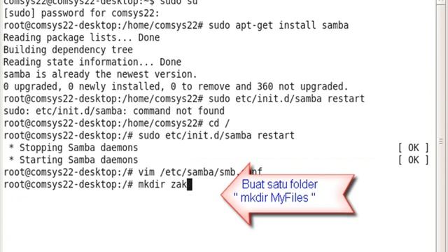 configure samba.wmv смотреть онлайн